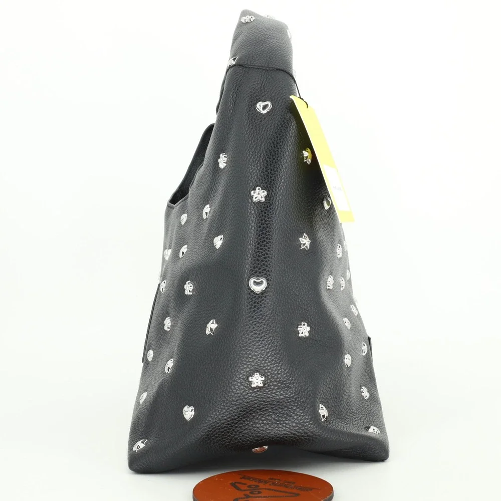 Marc Jacobs The Sack Bag Studded Leather Hobo Removable Zip Pouch NWT $695 - Picture 5 of 16